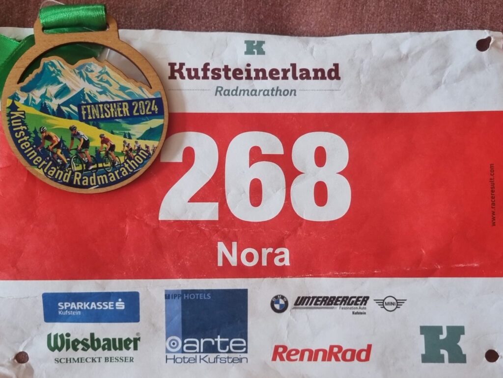 Retro-Medaille für alle Finisher 2024